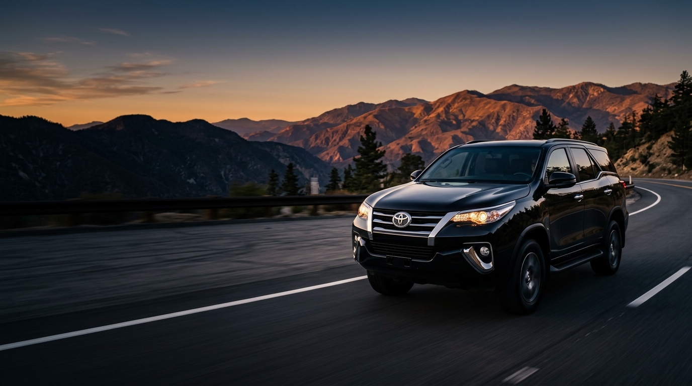 Toyota Fortuner Luxury Car Rental India