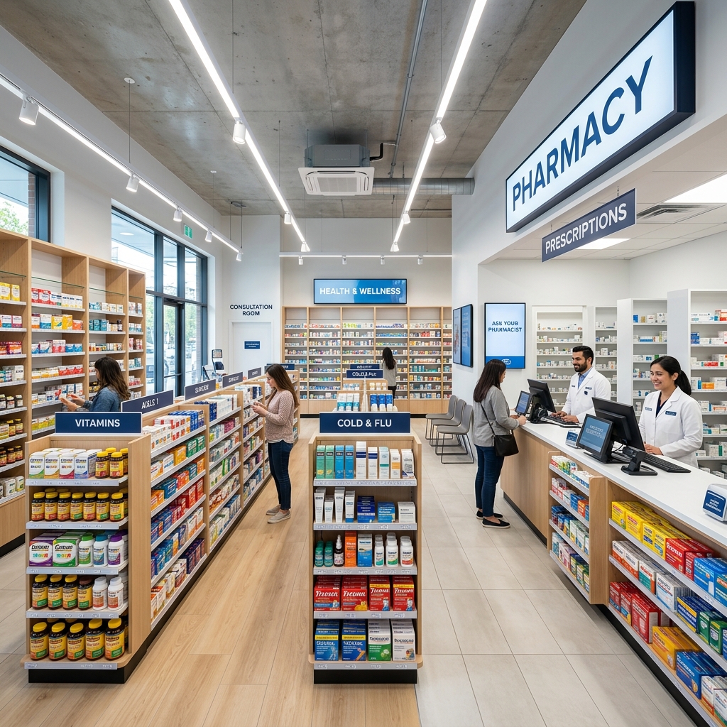 Medical Store Interior
